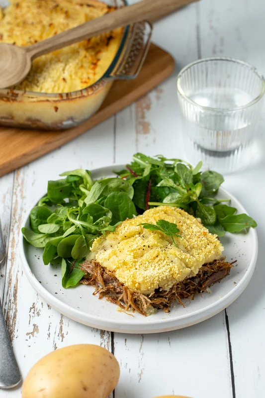 Parmentier de confit de canard