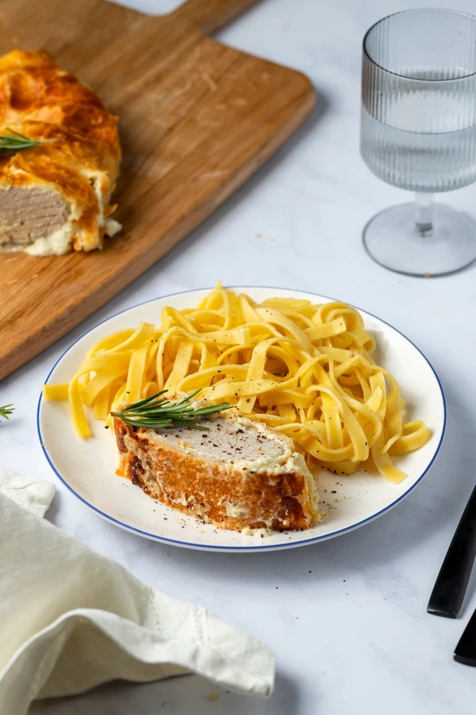 Filet mignon au boursin en croûte