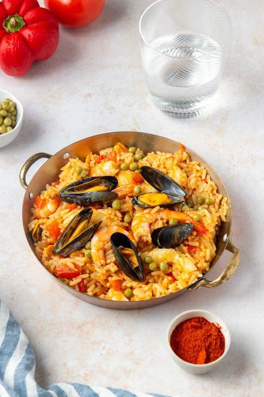 Paëlla aux fruits de mer